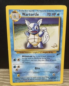 Pokémon Wartortle 63/130 Promo Gold Stamped Wizards of the Coast WoTC - Picture 1 of 2
