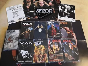 Razor set cassette MC Floga Violent Restitution Evil Invaders Custom Killing - Zdjęcie 1 z 13