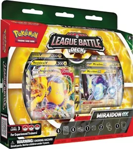 Nintendo 1 Pokemon TCG League Battle Deck Miraidon ex Regieleki VMAX - 89432663 - Picture 1 of 2