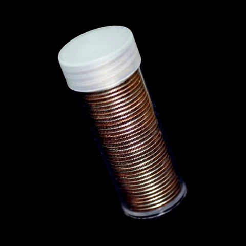 1987 P+D Washington Quarter (20 + 20 each) ~ Uncirculated Roll from Mint Set Cover