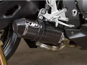 Street Slayer Carbon Fiber Slip On Exhaust M4 HO8834 For 08-16 Honda CBR1000RR - Picture 1 of 4