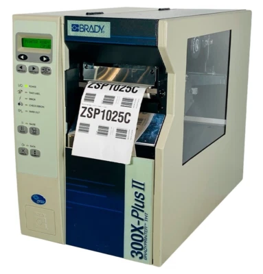 Brady 300X-Plus II Thermal Transfer Label Printer 300 dpi USB Serial TESTED - Image 1 of 4