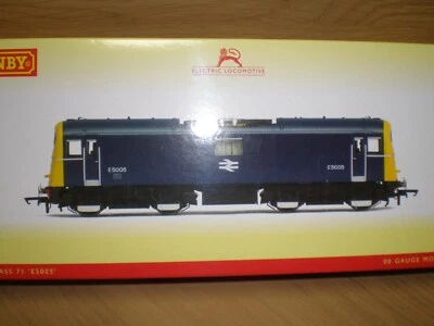 Hornby R.3569 Class 71 Electric Loco E5005 Blue Full Yellow Ends Limited Edition - Image 1 of 4