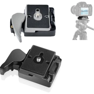 323 RC2 Quick Release Plate Clamp Adapter for Smooth Manfrotto 200PL - 14 Use - Picture 1 of 8