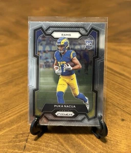 Puka Nacua - RC 2023 Panini Prizm Rookie Card Base #357 - Los Angeles Rams - Picture 1 of 2