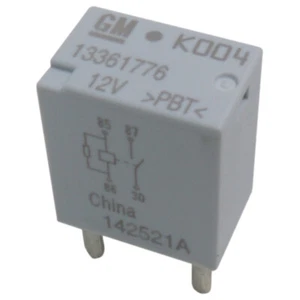 13361776 GM Original Equipment Gray 4-Pin Multi-Purpose Relay 1-Year Warranty - Picture 1 of 4