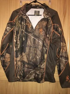 Browning Phase 1/4 Zip Med (M) Camo Hunting Shirt/Jacket ($79 Retail Value) - Picture 1 of 3