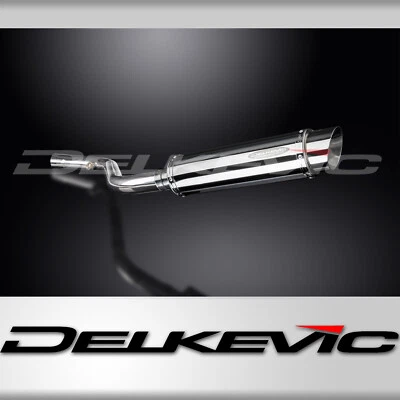 BMW R1150RT 2001-2005 Delkevic Deslizable 14" Redondo Acero Inoxidable Silenciador Kit Foto 1 de 4