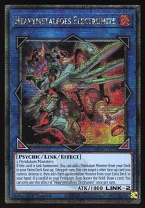 Heavymetalfoes Electrumite - RA04-EN292 - Cuarto de Siglo Secreto Raro - Yugioh - Imagen 1 de 1