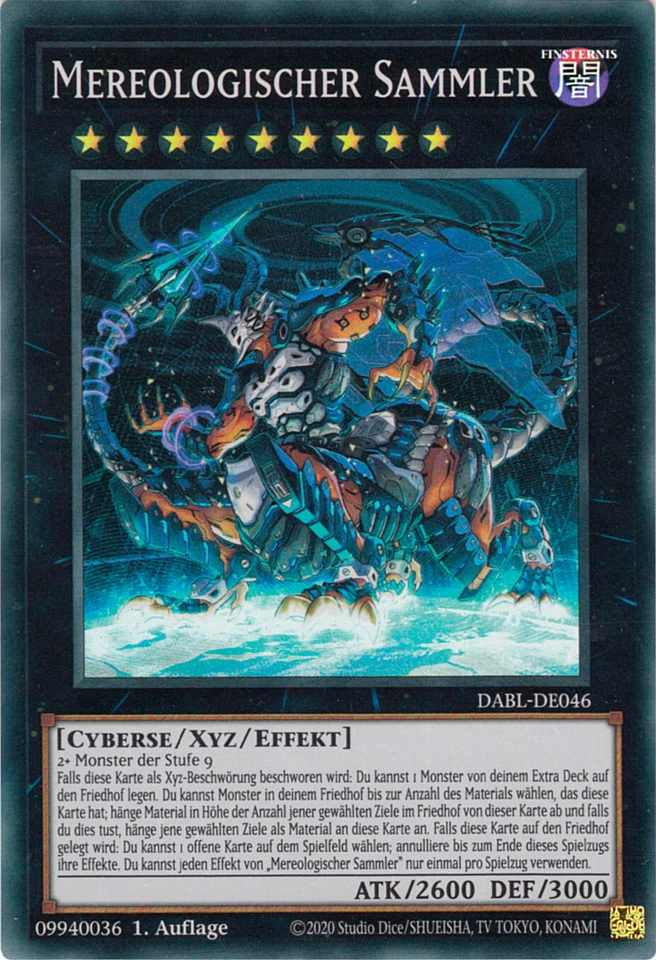 YU-GI-OH, MEREOLOGISCHER SAMMLER, SR, DABL-DE046, 1. Auflage, TOP - Bild 1 von 1