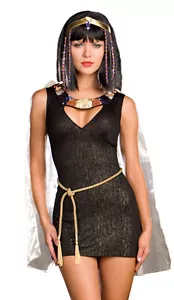 Pharaoh's Favorite Egyptian Costume, Dreamgirl 6430, 3 Piece, Size S, M, L, XL - Picture 1 of 3