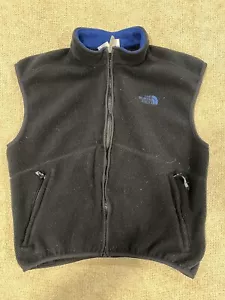 Vintage 90s Y2K North Face Mens Fleece Vest Jacket Full Zip Coat XL Spring - Picture 1 of 5