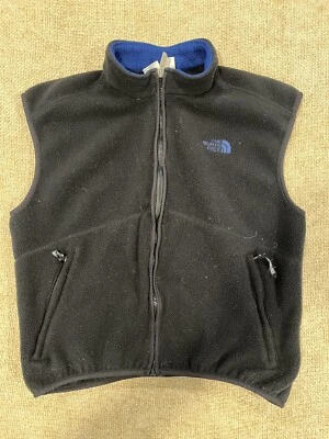Vintage 90s Y2K North Face Mens Fleece Vest Jacket Full Zip Coat XL Spring - Image 1 of 4