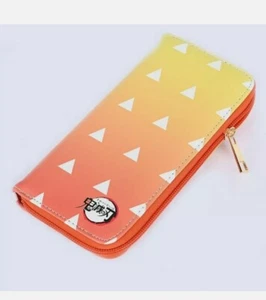 Anime Demon Slayer Wallet Long Purse Card Clip Money Bag Men Women Cartoon Gifts - Picture 1 of 6