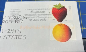 Helpful Stamps* Great Britain On Paper Women’s European Football Champs Postmark - Picture 1 of 2