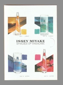 Carte publicitaire - Issey Miyaké 3 volets (page centrale à lamelles) - Imagen 1 de 3