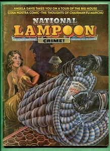National Lampoon Magazine #23 Feb. 1972 Crime Issue Edward Gorey - Picture 1 of 2