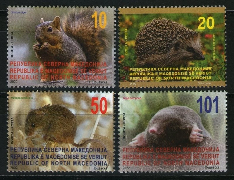 MACEDONIA DEL NORTE 2022 - FAUNA MNH Foto 1 de 1