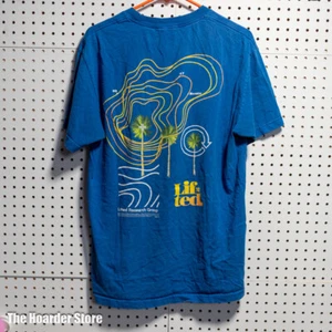 LRG Lifted Research Group Double-Sided Graphic Shirt Size Large 100% Cotton - Picture 1 of 6