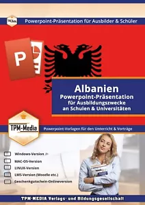 PowerPoint Präsentation: Albanien – Lehrmaterial für Ausbilder und Schüler - Bild 1 von 9