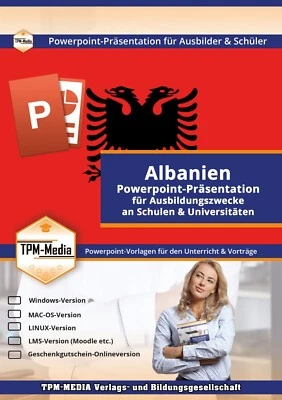 PowerPoint Präsentation: Albanien – Lehrmaterial für Ausbilder und Schüler - Bild 1 von 4