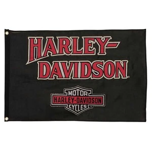 Harley-Davidson Weather-Resistant H-D Nostalgic Bar & Shield Flag – Small - Picture 1 of 1