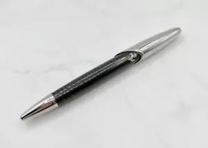 Montegrappa Annual Edition for Ferrari Black/Silver Roller Ballpoint Pen(No Box) - Picture 1 of 11