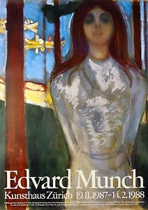 Edvard Munch "Kunsthaus Zurich 19.11.1987-14.2.1988" - Picture 1 of 1