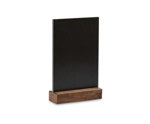 Kreidetafel-Tischaufsteller aus Holz, DIN A5 - Bild 1 von 3