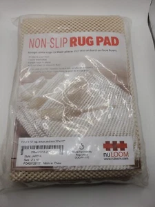 NEW NU Loom 23”x117” (2’x10’) Non-Slip Rug Pad. Style JAPD1A - Off White, A4 - Picture 1 of 2