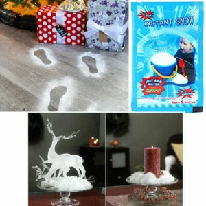 Magischer Schnee Künstlicher Heiligabend Fake Santa Fußabdruck Kinder Deko - Bild 1 von 3