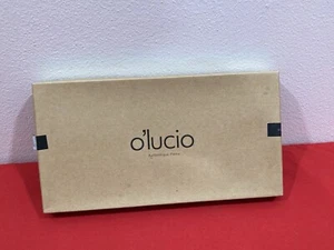 Juego de 4 servilletas de lino O’Lucio Authentique Home blanco naranja NUEVA CAJA ABIERTA - Imagen 1 de 12