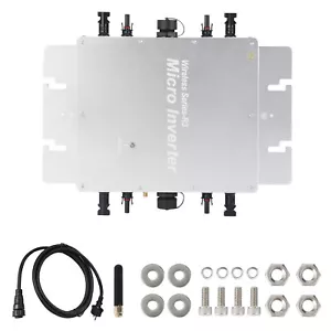 MPPT Micro Solar Inverter Grid Tie Converter mit Überwachungssystem WVC-1200W - Bild 1 von 12