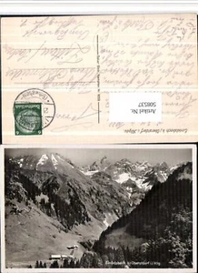 508537,Einödsbach b. Oberstdorf im Allgäu Bergkulisse - Bild 1 von 1
