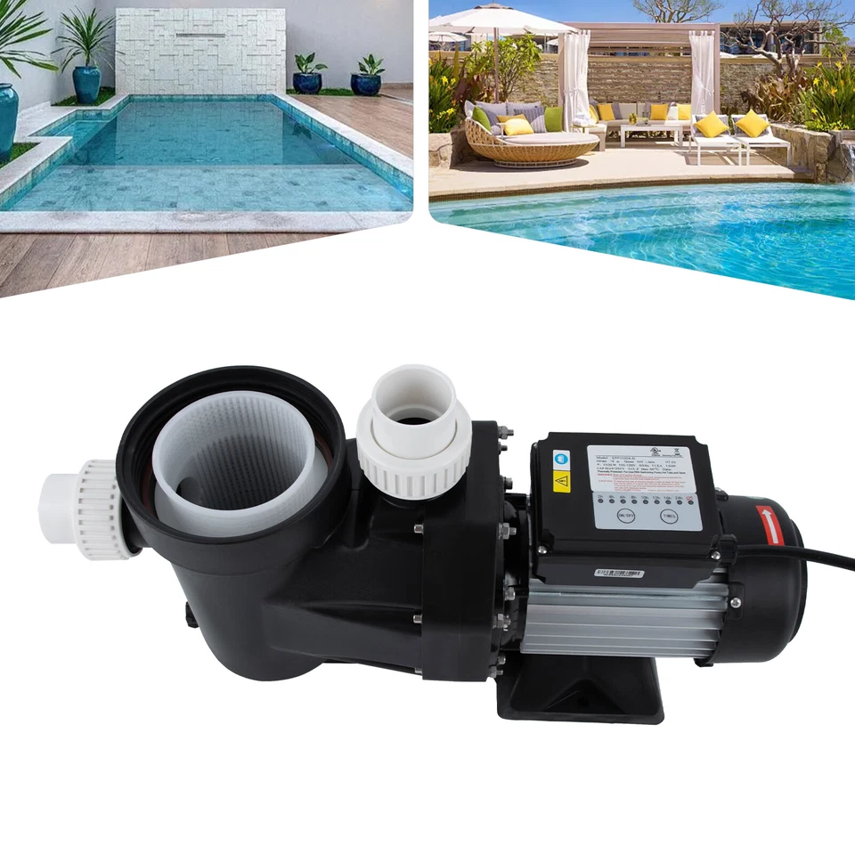 1.5hp Water Pump High Flow Energy Saving For Swimming Pool  Hot Tubs And Spas - Image 1 of 4