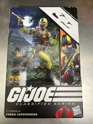 G.I. JOE SERIE CLASIFICADA #96 COBRA CABEZA DE COBRE 6" FIGURA OBJETIVO EXCLUSIVO NUEVO EN CAJA Foto 1 de 4