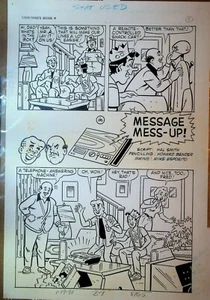 Everything's Archie 152 Original Art Page 1 Howard Bender Mike Esposito - Picture 1 of 1