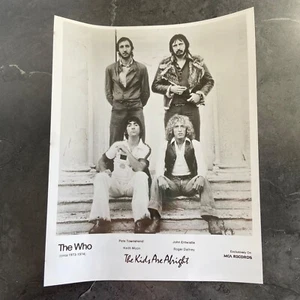 The Who The Kids Are Alright Promo Foto Band Druck 8x10 s/w (B88) - Bild 1 von 4