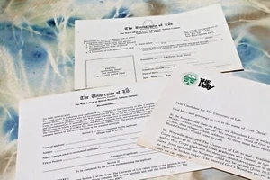 Way Int.: The University of Life Candidate, Application, Recommendation, Set / 3 - Picture 1 of 2