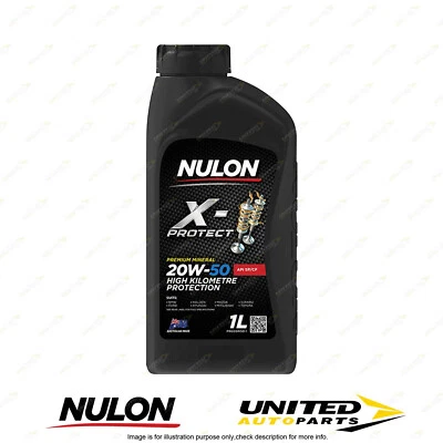 Nulon X-Protect 20W-50 High Kilometre Protection 1L for FIAT 128 SL 3P - image 1 of 2