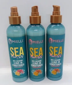Lot of 3 Mielle Sea Moss Anti-Shedding Leave-In Conditioner 8oz.  (No Caps) - Picture 1 of 3