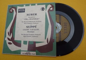 7" AUBER / SUPPE - Frada Diavolo +1 - Lehmann / Graunke -DECCA ED 3518 (EX/VG+)ç - Bild 1 von 3