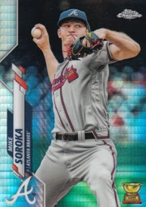 2020 TOPPS CHROME PRISM REFRACTOR - MIKE SOROKA - #96 ATLANTA BRAVES - Picture 1 of 1