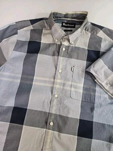 Barbour Men's Short Sleeve Button Up Shirt Small - Picture 1 of 10