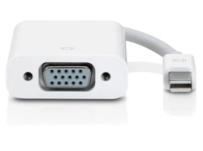 10X - Apple OEM  Mini DisplayPort to VGA Adapter - White (MB572Z/B, A1307) - Image 1 of 3