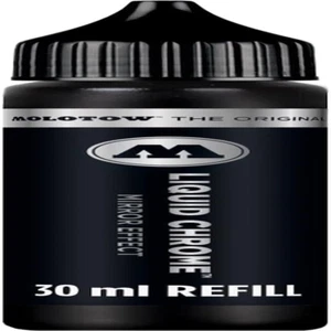 Molotow Liquid Chrome Alcohol-Based Refill, 30Ml Bottle, 1 Each - Picture 1 of 12