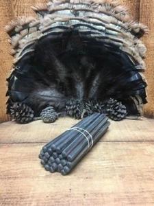 Bundle of 25 - Camo Dymondwood  5/16"  Turkey  Call Striker Dowels Pre- Rounded - Picture 1 of 1