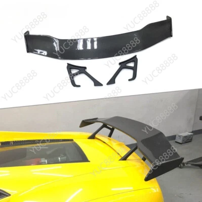 Real Carbon Fiber GT Rear Spoiler Wing For 04-12 Lamborghini Gallardo LP550 /570 Foto 1 de 4