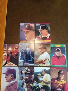 JOE GIBBS - **Lot of 10 All Different** - Redskins - All NRMT-MINT - Picture 1 of 1