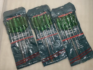 Menge 3 GO-THRU 6 Stck Kunststoffgriff Schraubendreher Set magnetisierte Spitzen ***WIE BESEHEN*** - Bild 1 von 12